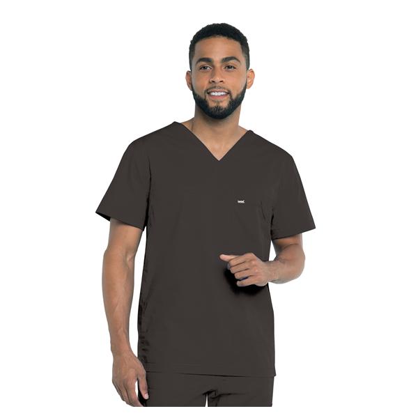 Shirt Scrub Mens Large Black Ea